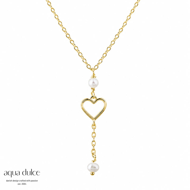 ALMA PEARL NECKLACE | GOLDEN