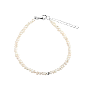 LOVE PEARLS BRACELET | SILVER