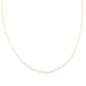 LOVE PEARLS NECKLACE | SILVER