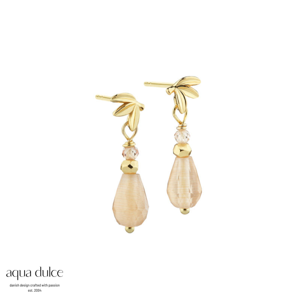 MEADOW ROSE EARRING | GOLDEN