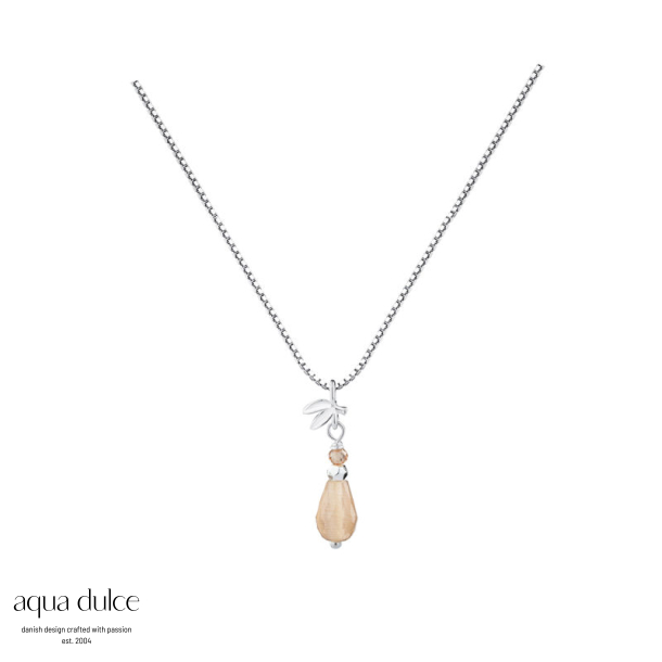 MEADOW ROSE NECKLACE | SILVER