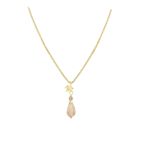 MEADOW ROSE NECKLACE | GOLDEN