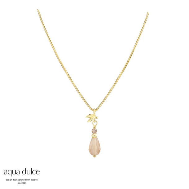 MEADOW ROSE NECKLACE | GOLDEN