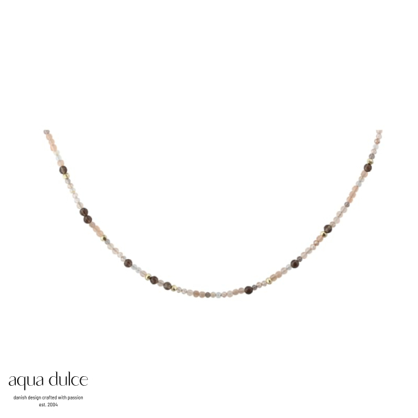 MEADOW ROSE NECKLACE | GOLDEN