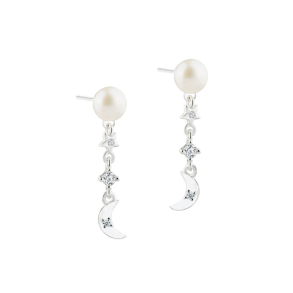 DREAMLIT PEARL CHARM | SILVER