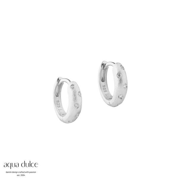 DREAMLIT HOOP 12 MM. | SILVER