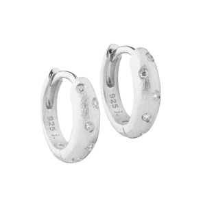 DREAMLIT HOOP 12 MM. | SILVER