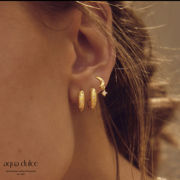 DREAMLIT HOOP 12 MM. | GOLDEN
