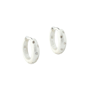 DREAMLIT HOOP 20 MM. | SILVER