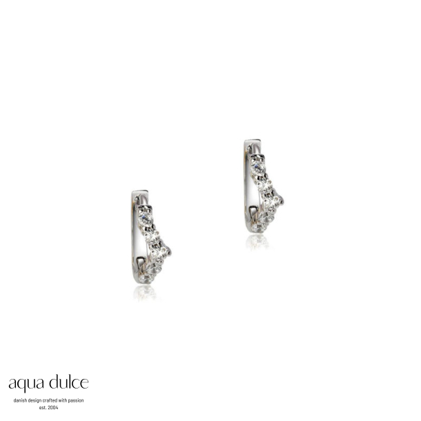 LOVE ME MORE HOOP | SILVER
