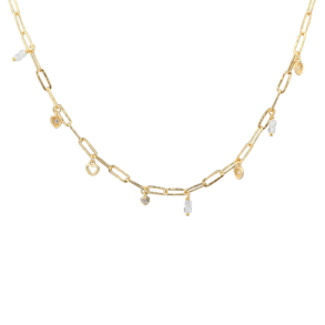 LOVE ME MORE NECKLACE | GOLDEN