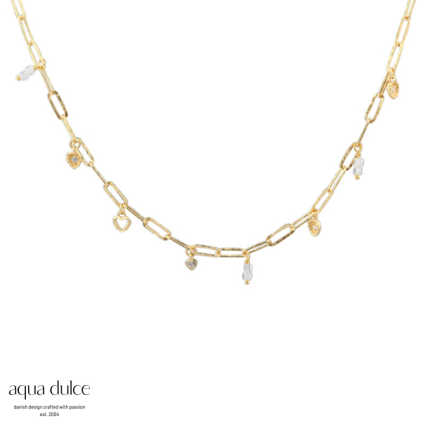 LOVE ME MORE NECKLACE | GOLDEN