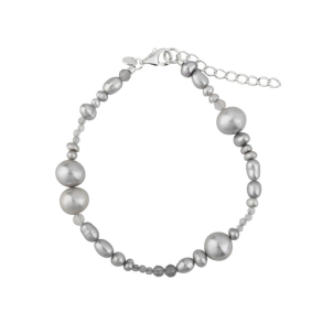 WHISPER PEARL BRACELET | SILVER