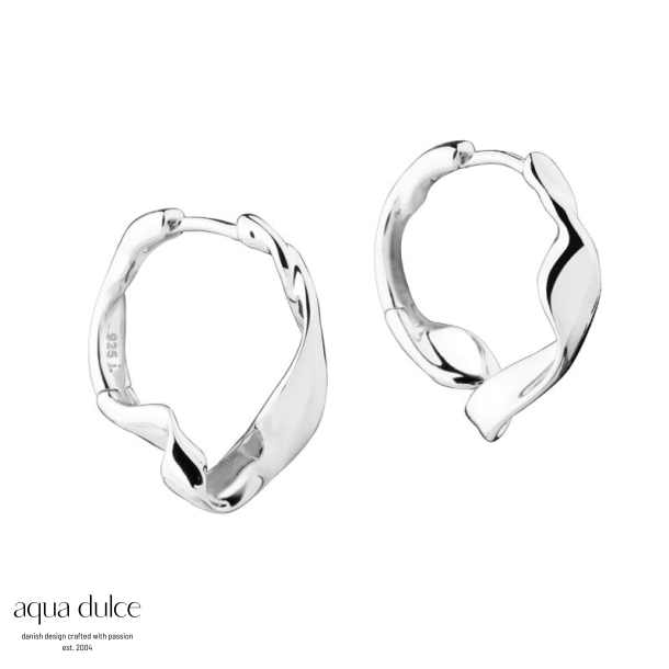 LIORA SIMPLE HOOP 22 MM. | SILVER