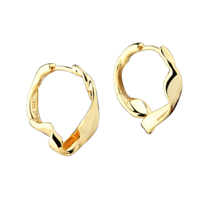 LIORA SIMPLE HOOP 22 MM. | GOLDEN