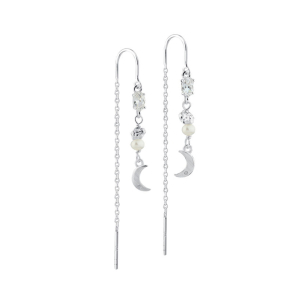 BLUSH PEARL THREAD | SILVER