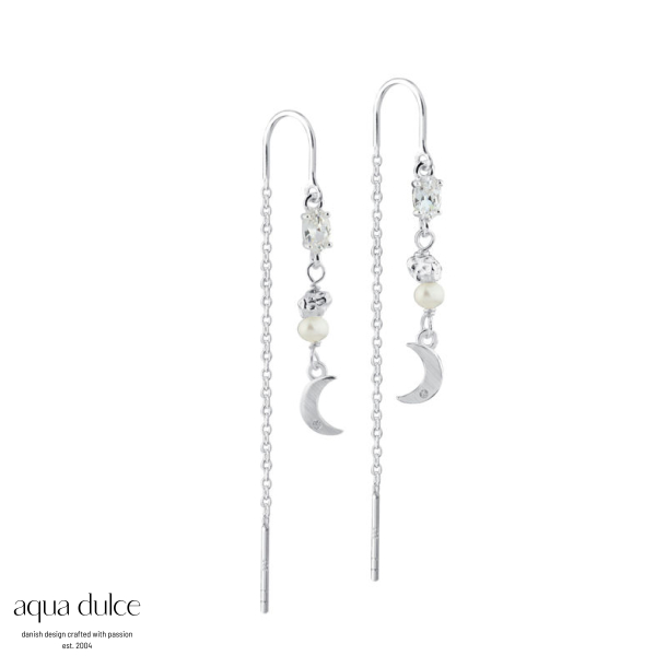 BLUSH PEARL THREAD | SILVER