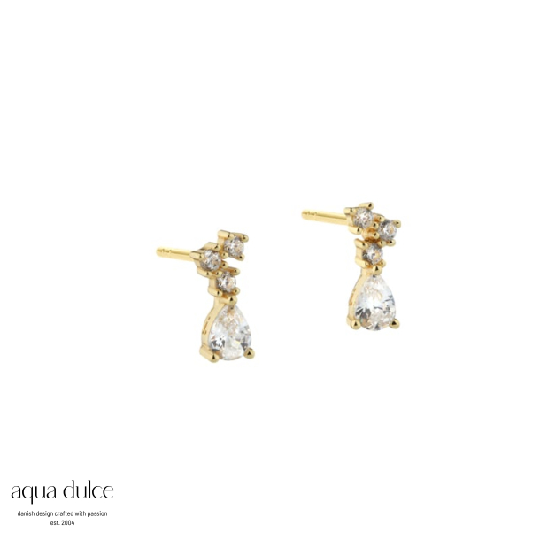 NEW AURA DROP EARSTUD | GOLDEN