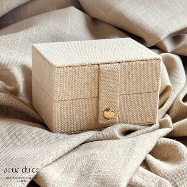 JEWELLERY BOX MINI | SAND - Tarif kode 4202 92 98 90