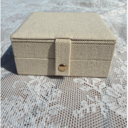 JEWELLERY BOX MEDIUM | SAND - Tarif kode 4202 92 98 90