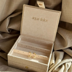 JEWELLERY BOX MEDIUM | SAND - Tarif kode 4202 92 98 90