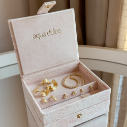 JEWELLERY BOX MEDIUM | ROSE -  Tarif kode 4202 92 98 90
