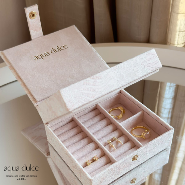 JEWELLERY BOX MEDIUM | ROSE -  Tarif kode 4202 92 98 90