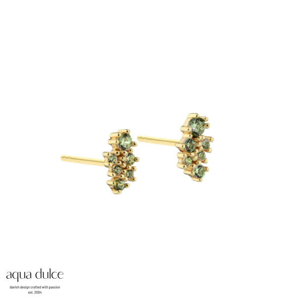 NEW AURA OLIVE EARSTUD | GOLDEN