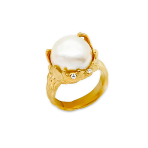 LAGOON PEARL RING - 57