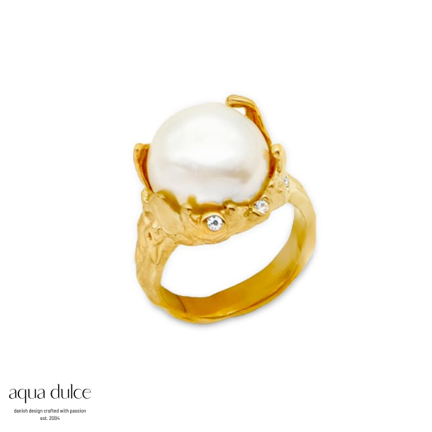 LAGOON PEARL RING - 57