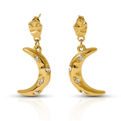 MOON EARSTUDS  | BAY