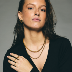 SOFT WIDE EARRING | BAY