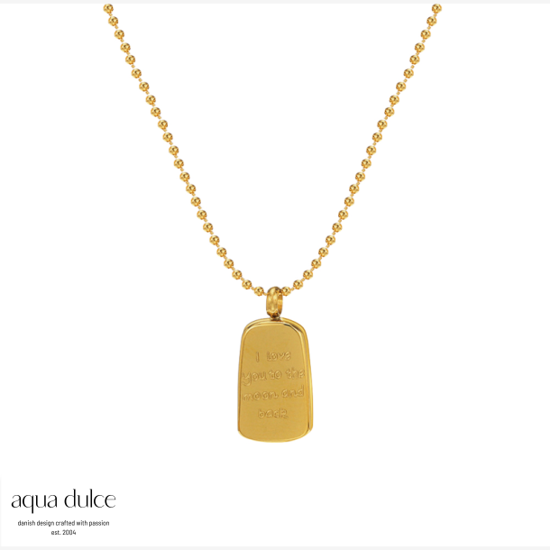 TO THE MOON NECKLACE | BAY
