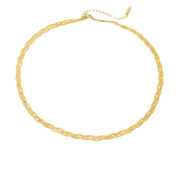 BRAIDED NECKLACE | BAY