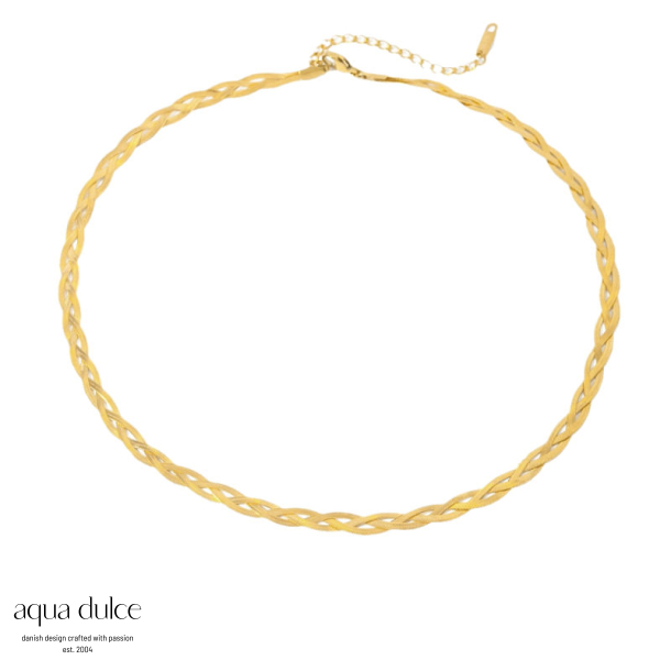 BRAIDED NECKLACE | BAY