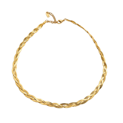 BRAIDED NECKLACE | BAY