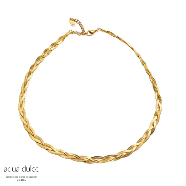 BRAIDED NECKLACE | BAY