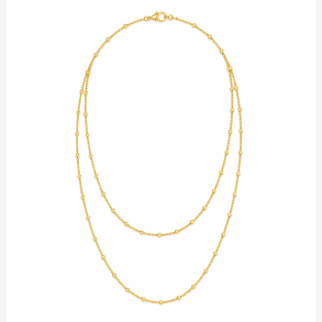 FLOWY DOUBLE NECKLACE | BAY