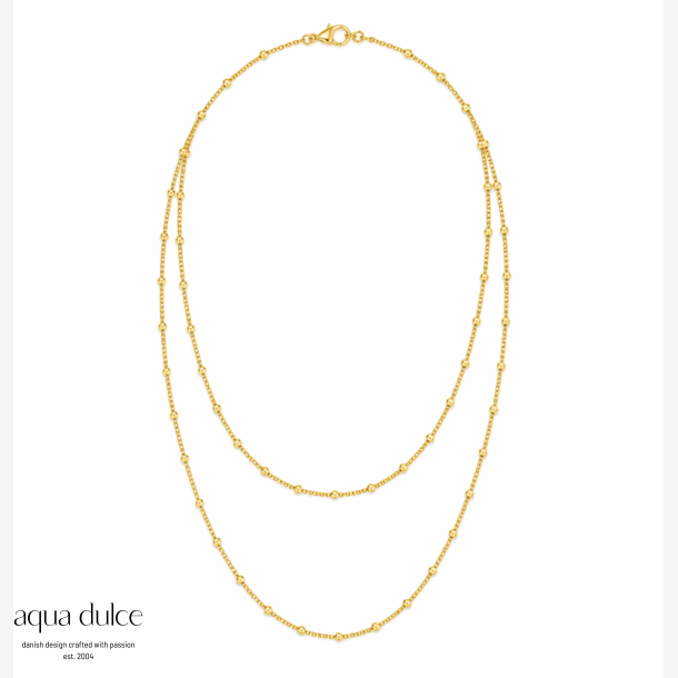 FLOWY DOUBLE NECKLACE | BAY