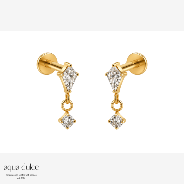 CLAIRE TWO EARRING | BAY