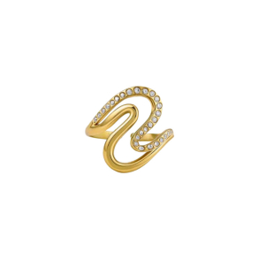 CLAIRE WAVY RING - 60  | BAY