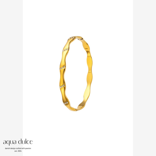 ELVA WAVY BANGLE | BAY