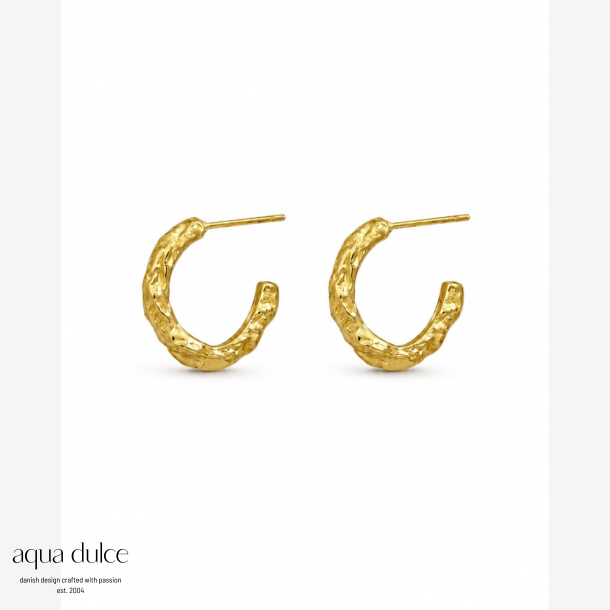 HALO STUD HOOP  16 MM. | BAY