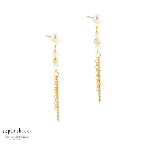 AQUA BREEZE EARSTUD | GOLDEN