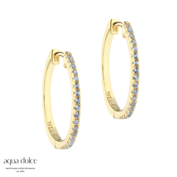 RANVA SKY LARGE HOOP | GOLDEN