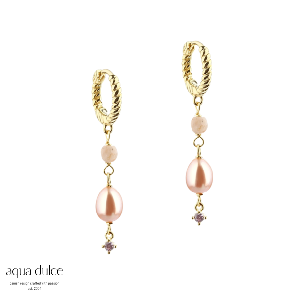 KOI ROSE HOOP 12 MM. | GOLD