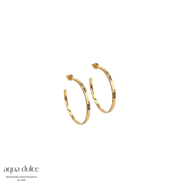 ELENA HOOP MEDIUM | GOLDEN