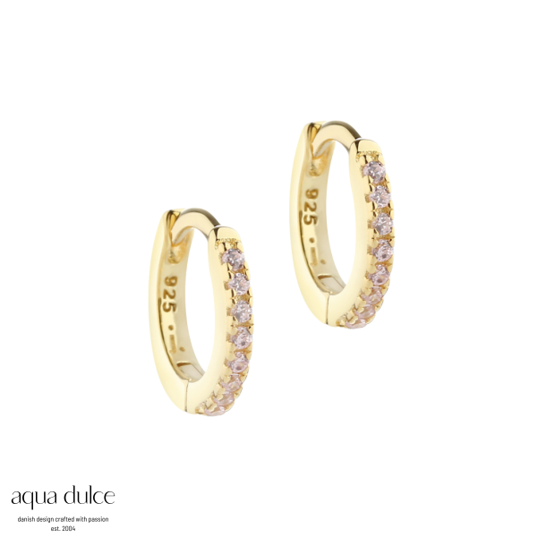 ROSE RAYA SMALL HOOP | GOLD