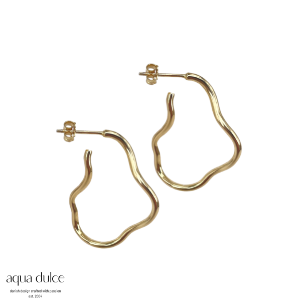 CURLY HOOP | GOLDEN