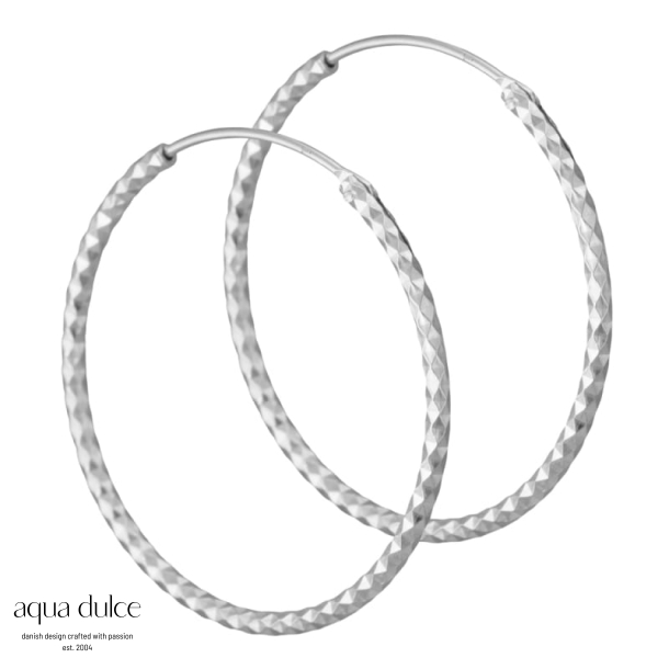 *DONNA HOOPS | SILVER